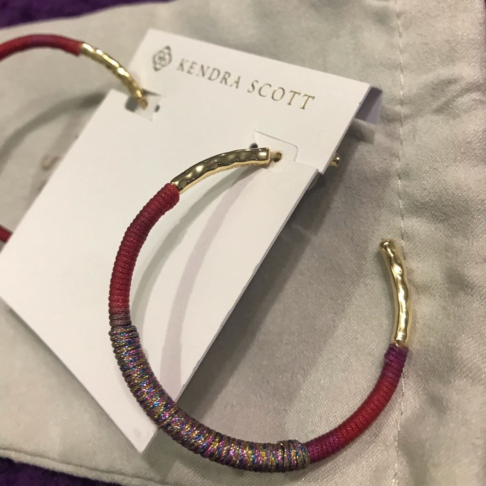 Kendra Scott hoop earrings